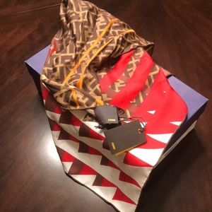 Fendi Silk Scarf